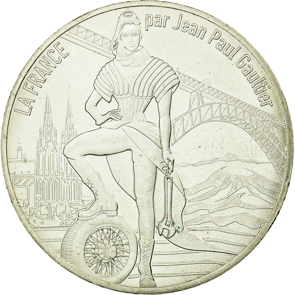 France, 10 Euro, L'Auvergne volcanique, 2017, MS(63), Silver