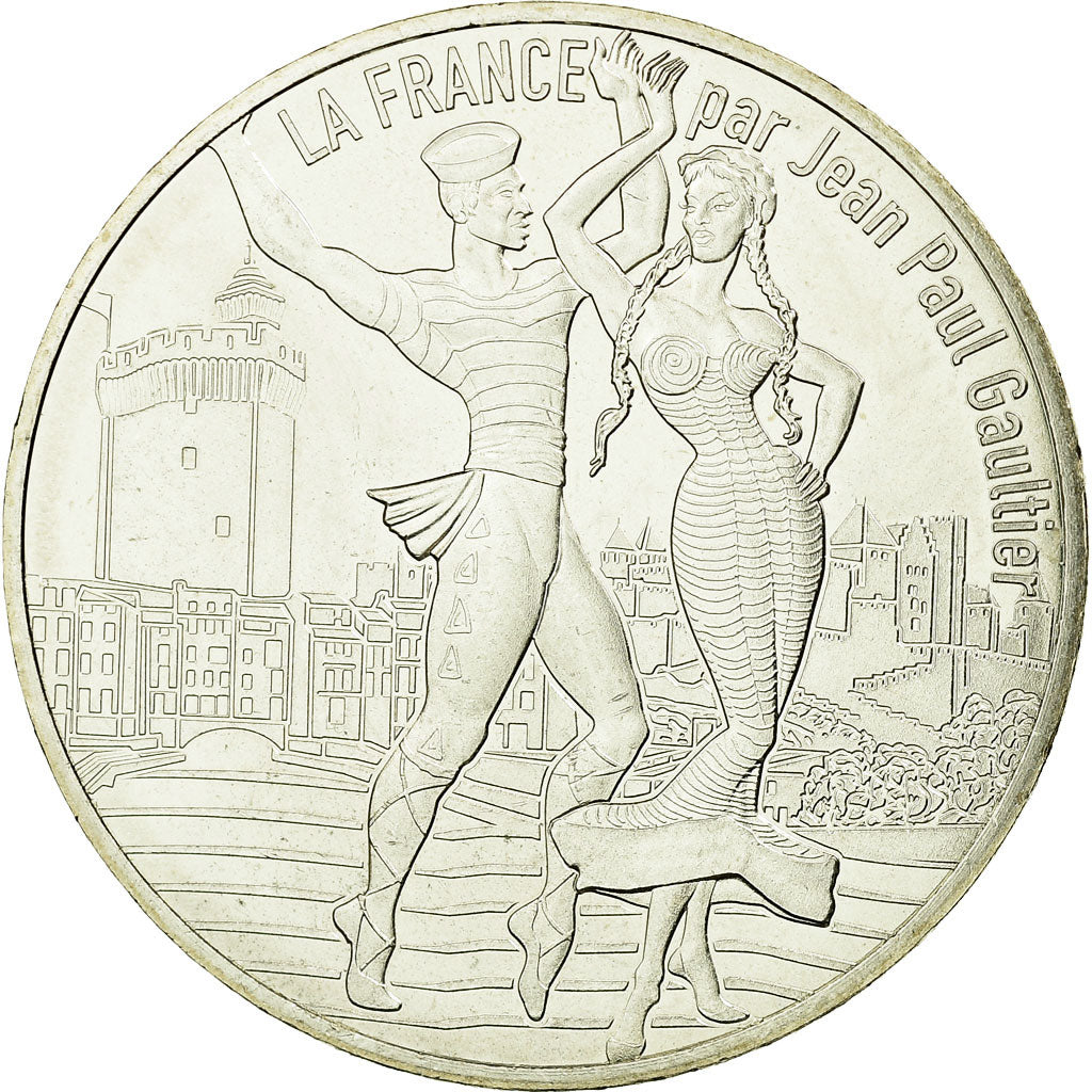 France, 10 Euro, Le Roussillon dansant, 2017, MS(63), Silver