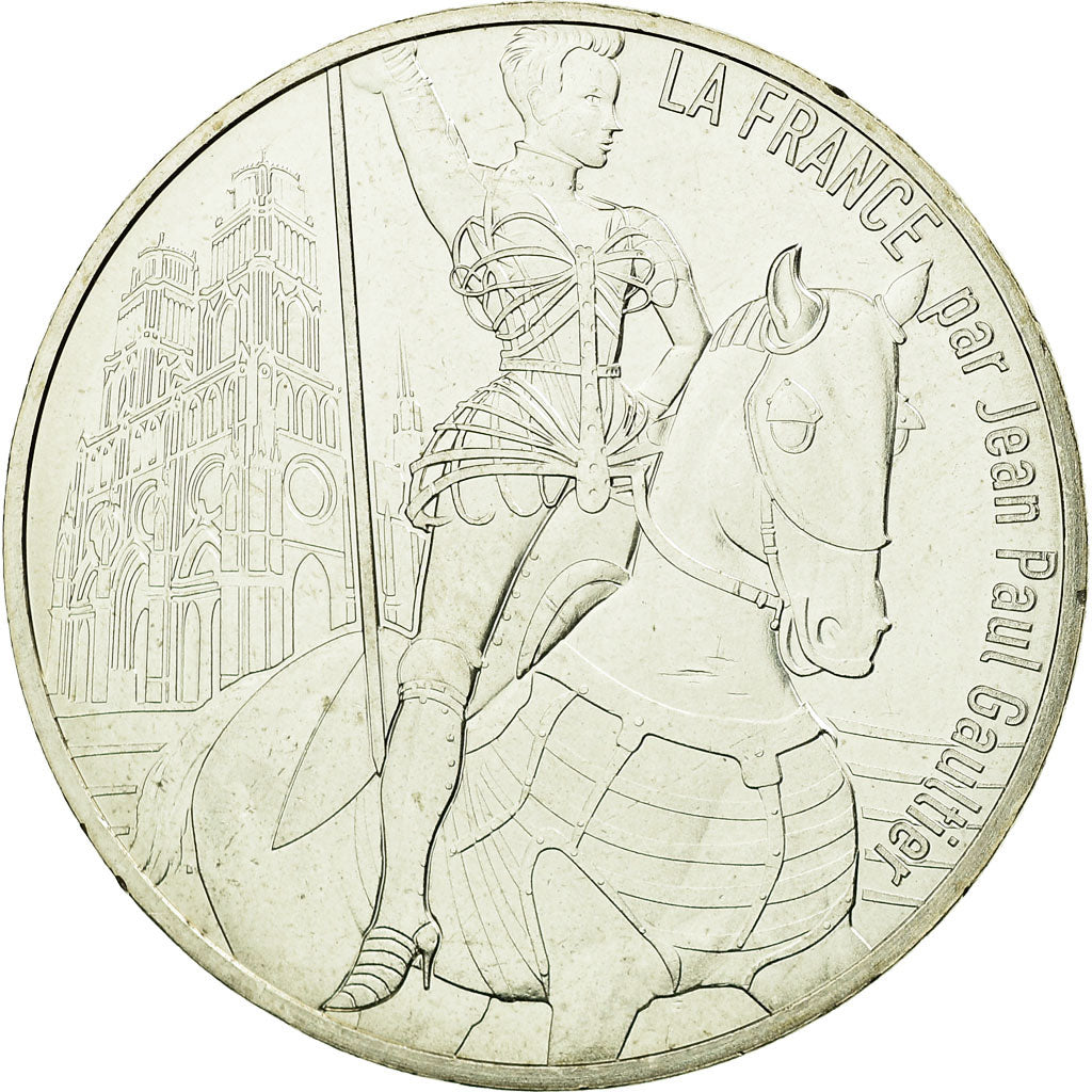 France, 10 Euro, Orléans la victorieuse, 2017, MS(63), Silver