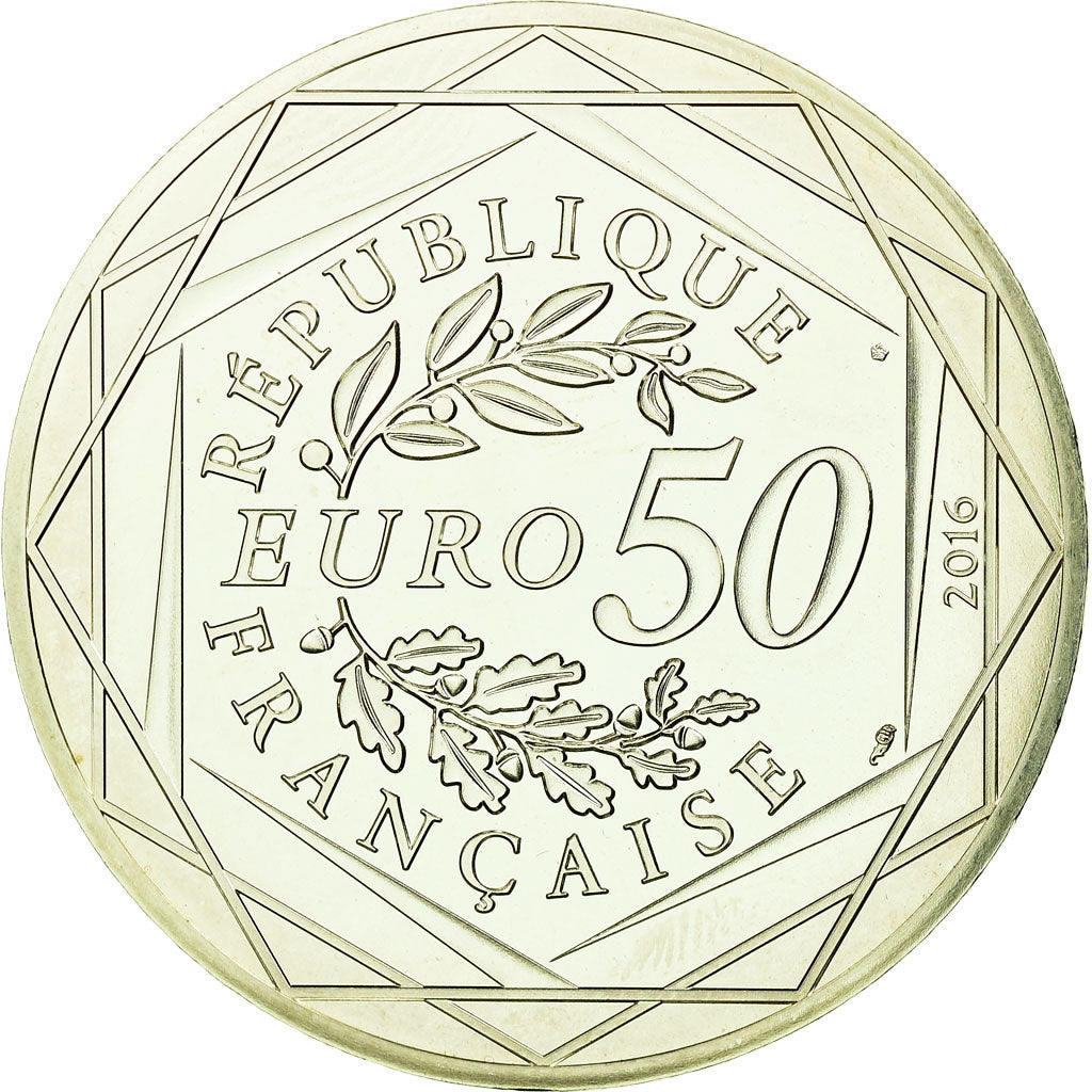 Francia, 50 Euro, Le Petit Prince, 2016, BE, SPL+, Argento, Gadoury:EU836