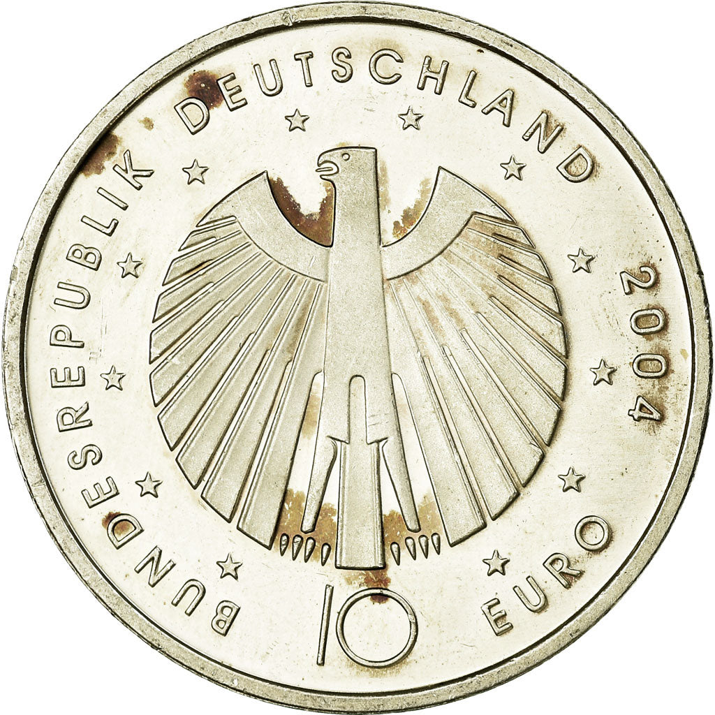 Bundesrepublik Deutschland, 10 Euro, 2004, SS, Silber, KM:229