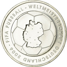 GERMANY - FEDERAL REPUBLIC, 10 Euro, 2003, MS(63), Silver, KM:223