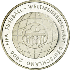 GERMANY - FEDERAL REPUBLIC, 10 Euro, 2006, MS(63), Silver, KM:243