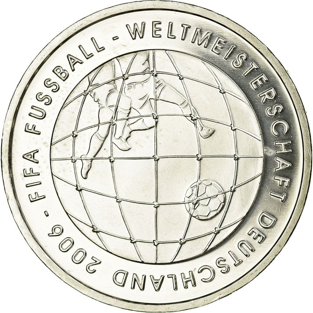 Bundesrepublik Deutschland, 10 Euro, 2005, UNZ, Silber, KM:243