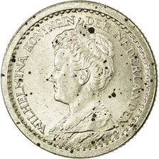 Coin, Netherlands, Wilhelmina I, 10 Cents, 1911, VF(30-35), Silver, KM:145