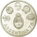Münze, Argentinien, 2000 Pesos, 1978, UNZ, Silber, KM:79