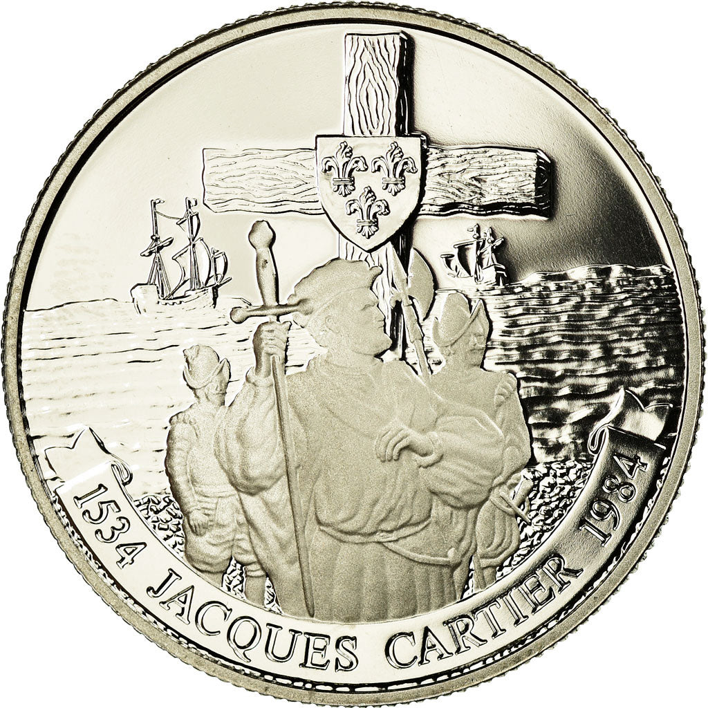 Coin, Canada, Elizabeth II, Dollar, 1984, Royal Canadian Mint, Ottawa, Proof