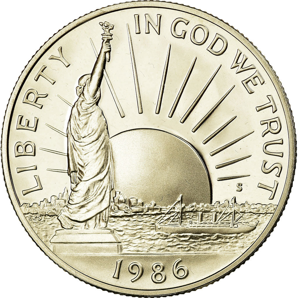 Coin, United States, Half Dollar, 1986, U.S. Mint, San Francisco, Proof
