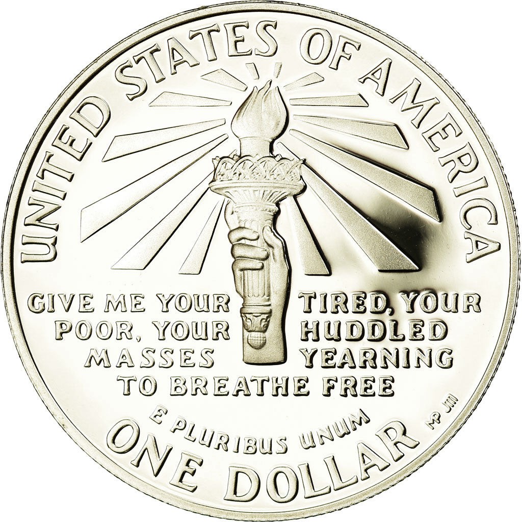 Coin, United States, Dollar, 1986, U.S. Mint, San Francisco, Proof, MS(65-70)