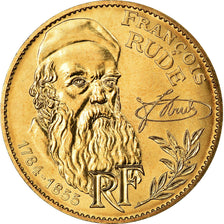 Moneta, Francia, François Rude, 10 Francs, 1984, Paris, FDC, Nichel-bronzo
