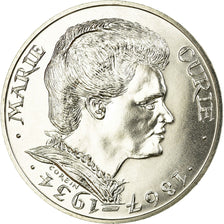 Moneta, Francia, Marie Curie, 100 Francs, 1984, Paris, FDC, Argento, KM:955