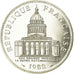 Moneta, Francia, Panthéon, 100 Francs, 1982, Paris, FDC, Argento, KM:951.1