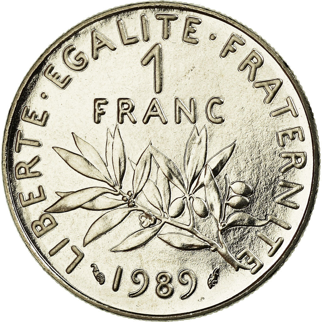 Monnaie, France, Semeuse, Franc, 1989, Paris, FDC, Nickel, Gadoury:474, KM:925.1