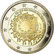 Belgium, 2 Euro, 30 ans du drapeau de l union europeenne, 2015, BE, MS(65-70)