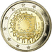 Belgium, 2 Euro, 30 ans du drapeau de l union europeenne, 2015, BE, MS(65-70)