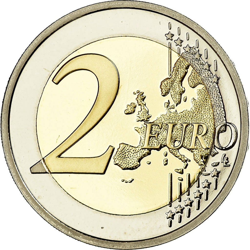 Belgium, 2 Euro, 30 ans du drapeau de l union europeenne, 2015, BE, MS(65-70)