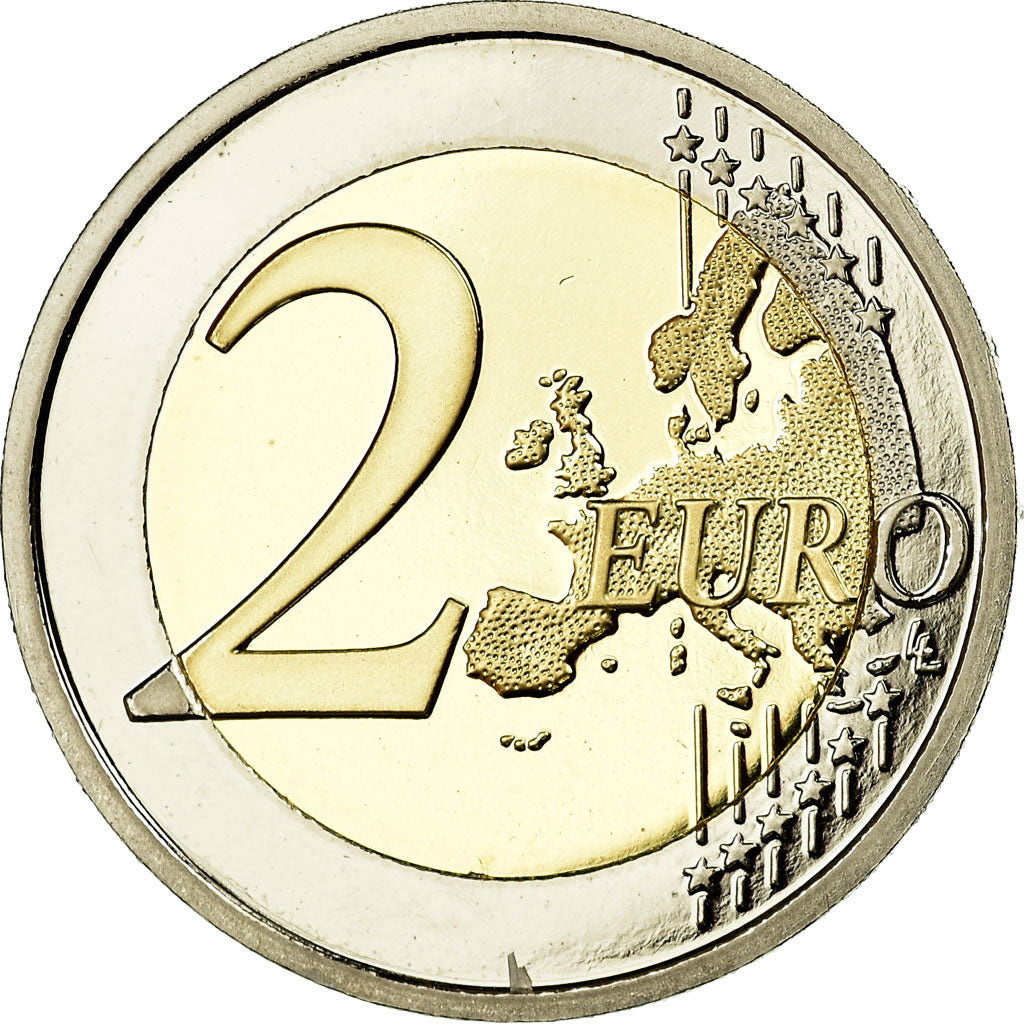 Belgium, 2 Euro, 30 ans du drapeau de l union europeenne, 2015, BE, MS(65-70)