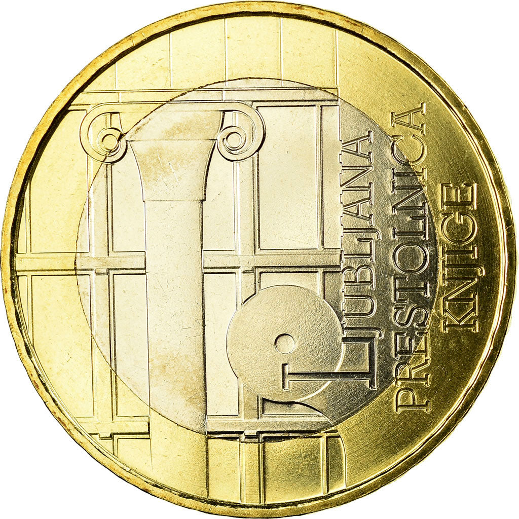 Slovenia, 3 Euro, 2010, SPL, Bi-metallico, KM:95