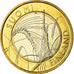 Finland, 5 Euro, Province de Savonie, 2011, MS(63), Bi-Metallic, KM:162