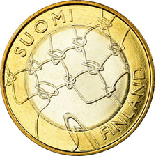 Finland, 5 Euro, Province d'Åland, 2011, MS(63), Bi-Metallic, KM:177