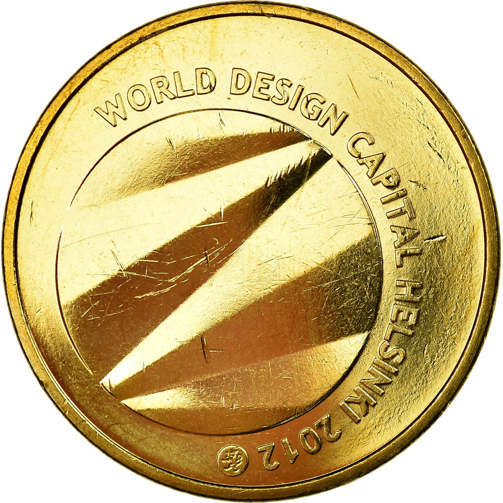 Finlândia, 5 Euro, Helsinki capitale mondiale du design, 2011, MS(63)