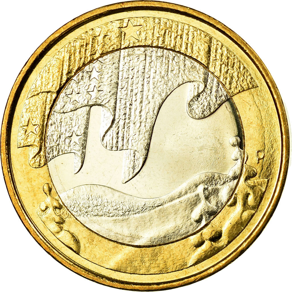 Finland, 5 Euro, nature nordique : La faune, 2012, MS(63), Bi-Metallic, KM:185