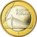 Finland, 5 Euro, Le pont Jätkänkynttilä, 2012, MS(60-62), Bi-Metallic, KM:192