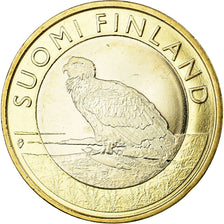 Finnland, 5 Euro, Le pygargue à queue blanche en Åland, 2014, UNZ