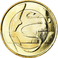 Finland, 5 Euro, La gymnastique, 2015, MS(63), Bi-Metallic, KM:236
