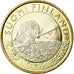 Finland, 5 Euro, Le castor en Satkunta, 2015, MS(63), Bi-Metallic, KM:240