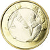 Finland, 5 Euro, Le hockey sur glace, 2016, MS(63), Bi-Metallic, KM:243