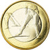 Finland, 5 Euro, Le ski de fond, 2016, MS(63), Bi-Metallic, KM:244