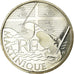 France, 10 Euro, Martinique, 2010, MS(63), Silver, KM:1662