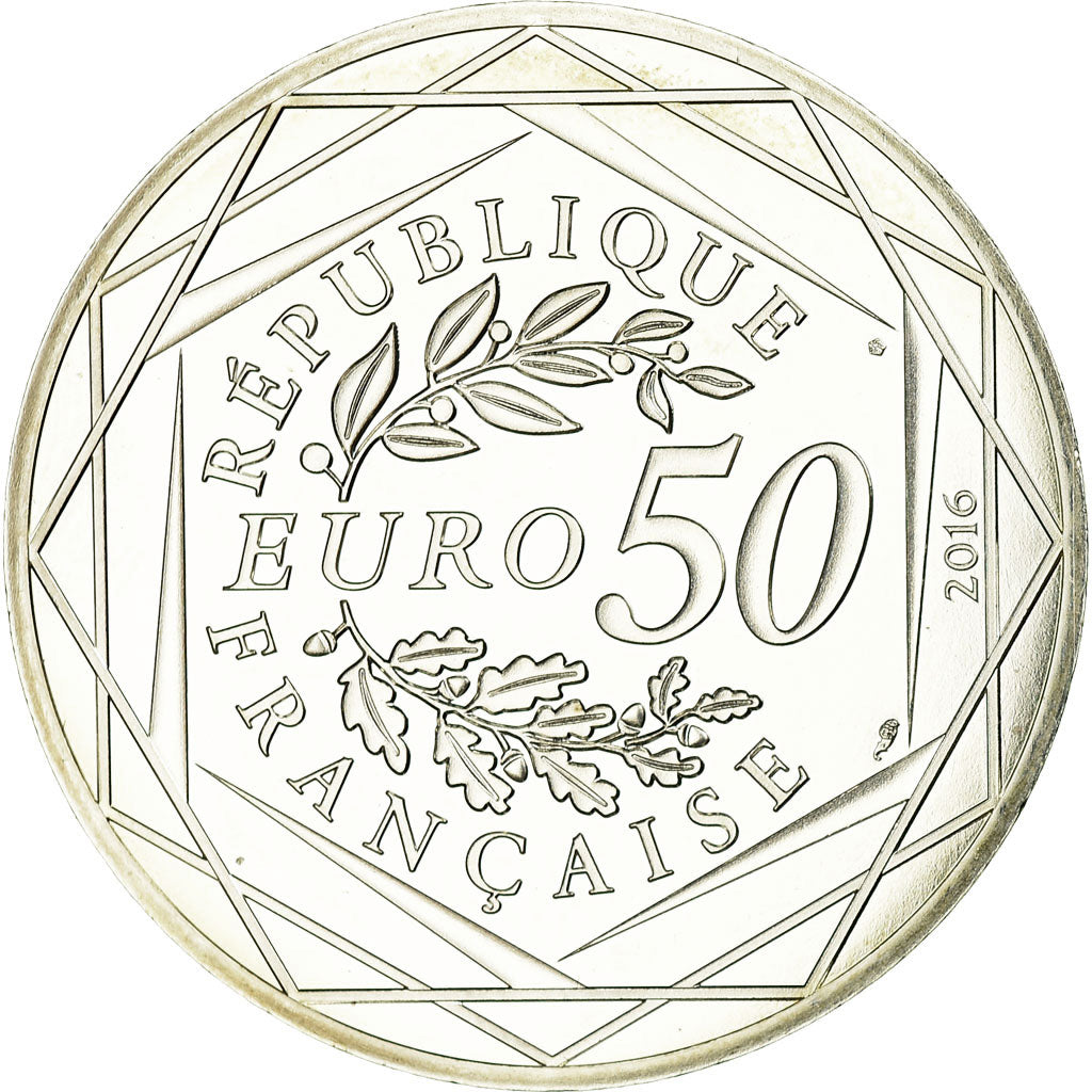 Francia, 50 Euro, Le Petit Prince, 2016, SPL, Argento, Gadoury:EU835