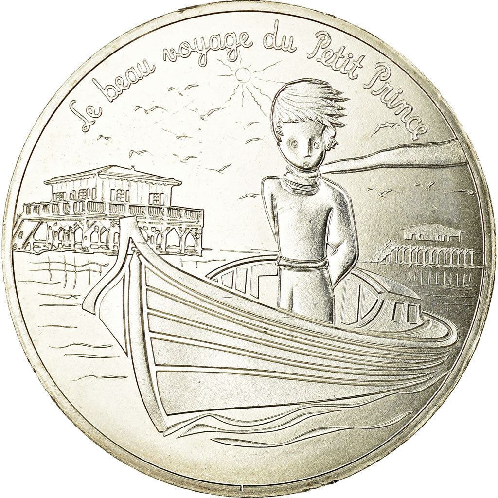 Frankrijk, 10 Euro, Le Petit Prince - Baie d'Arcachon, 2016, UNC-, Zilver