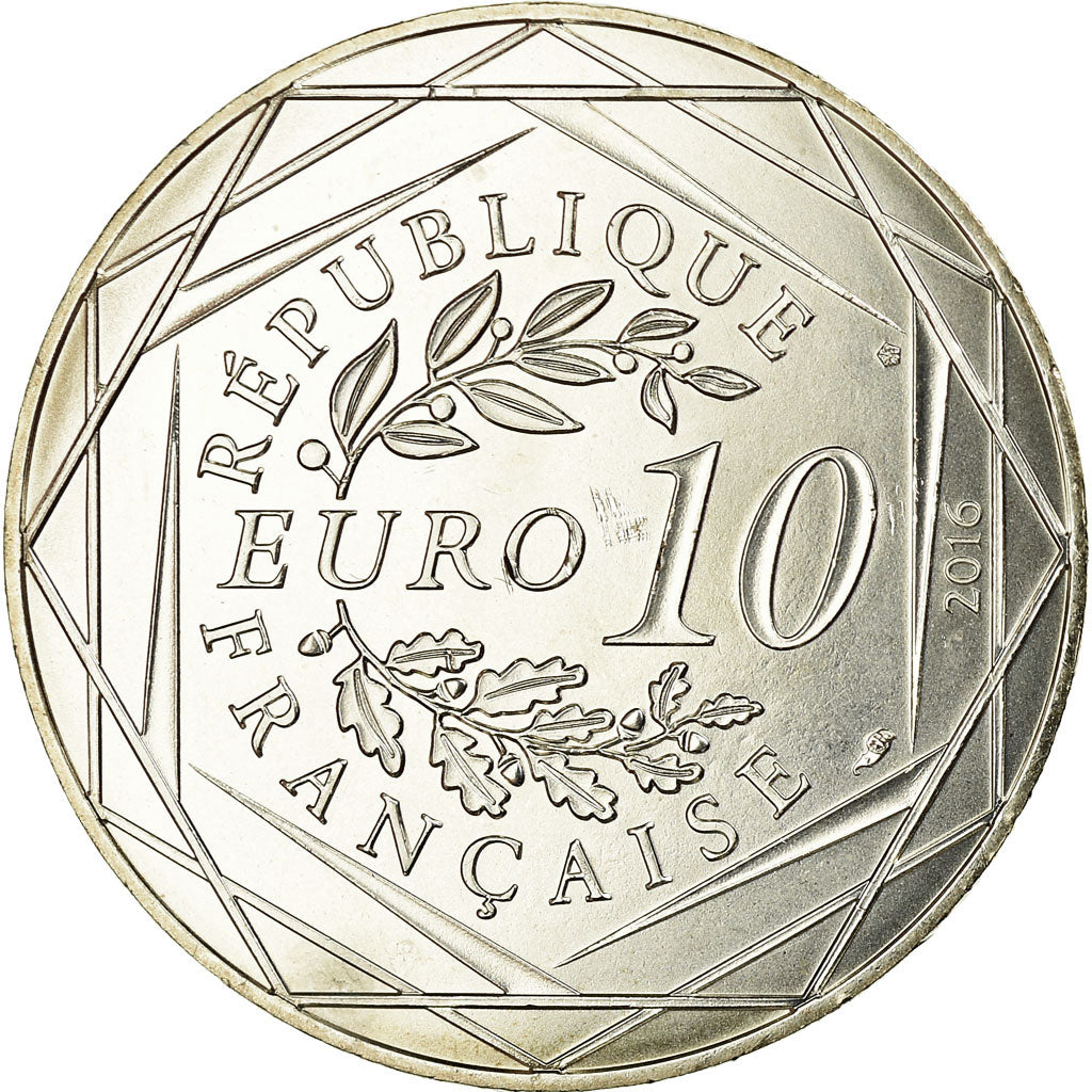 Frankrijk, 10 Euro, Le Petit Prince - Baie d'Arcachon, 2016, UNC-, Zilver