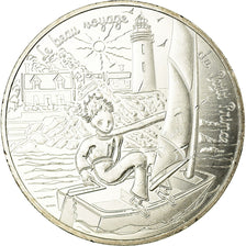 France, 10 Euro, Le Petit Prince fait de la voile, 2016, SPL, Argent