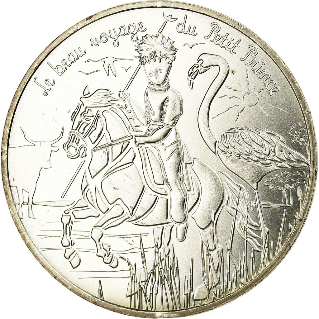 Francia, 10 Euro, Le Petit Prince à cheval, 2016, SPL, Argento, Gadoury:EU834