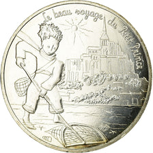 France, 10 Euro, Le Petit Prince au Mont Saint-Michel, 2016, MS(63), Silver