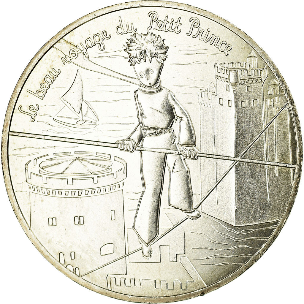 Francia, 10 Euro, Le Petit Prince à La Rochelle, 2016, SPL, Argento