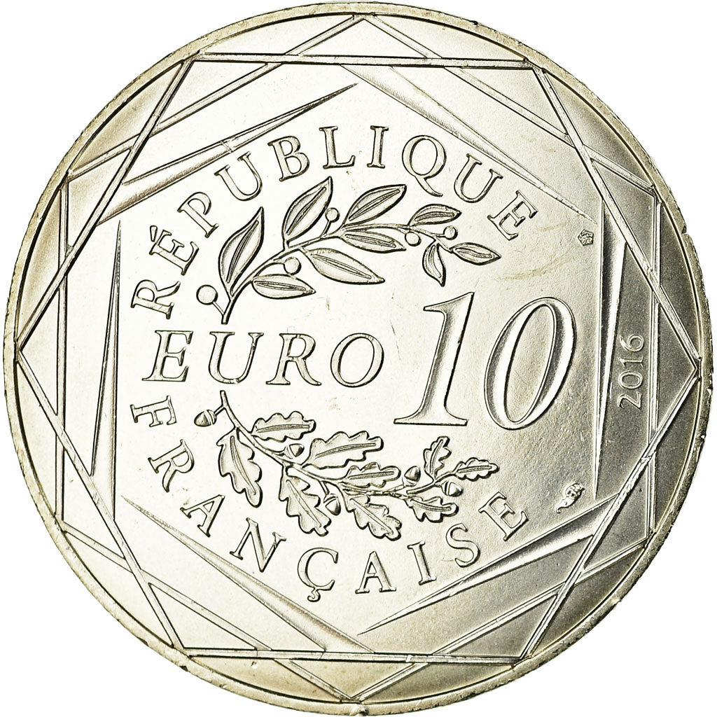 Francia, 10 Euro, Le Petit Prince à La Rochelle, 2016, SPL, Argento