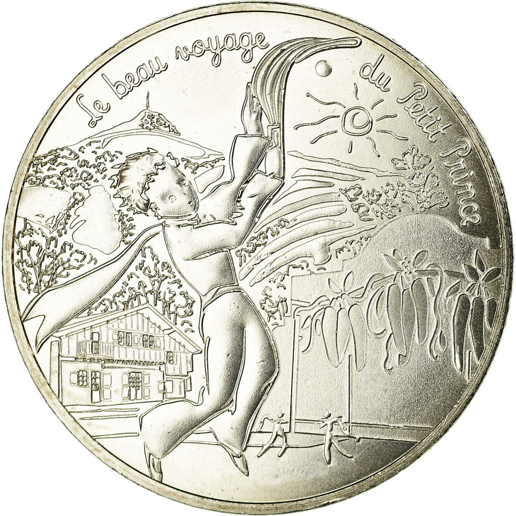 France, 10 Euro, Le Petit Prince - Pays basque, 2016, MS(63), Silver