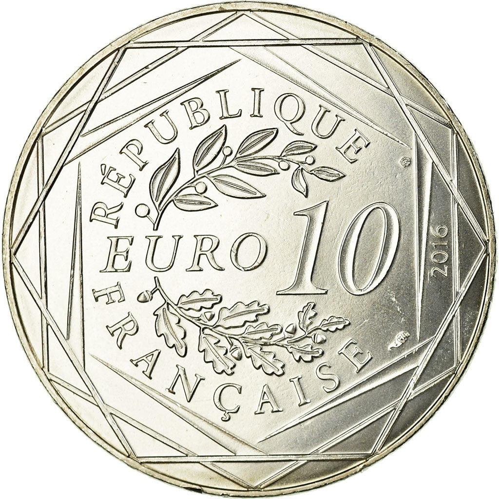 France, 10 Euro, Le Petit Prince - Pays basque, 2016, MS(63), Silver