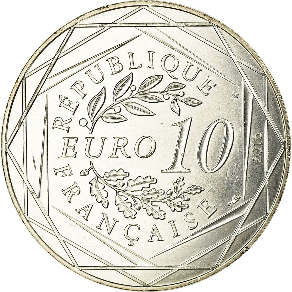 Francia, 10 Euro, Le Petit Prince revient de la pêche, 2016, SC, Plata