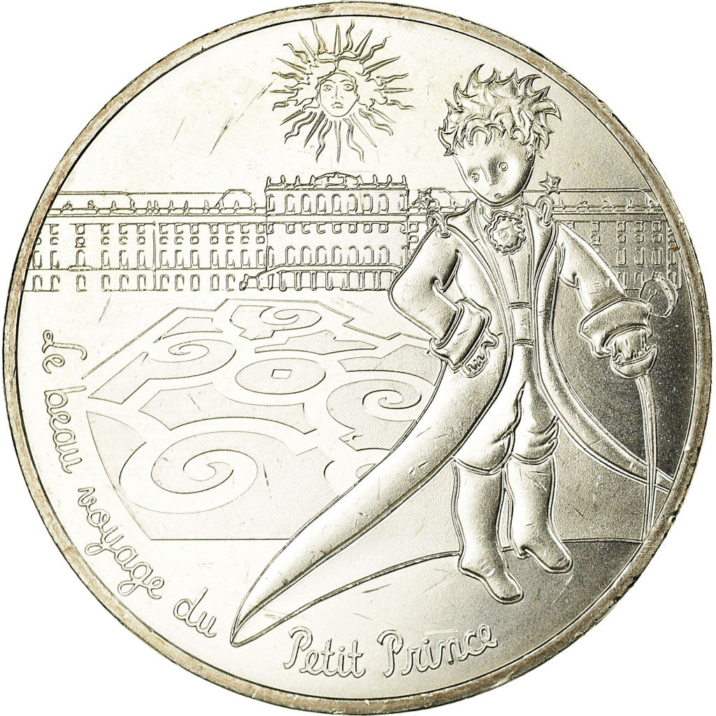 Francia, 10 Euro, Le Petit Prince au château de Versailles, 2016, SPL, Argento