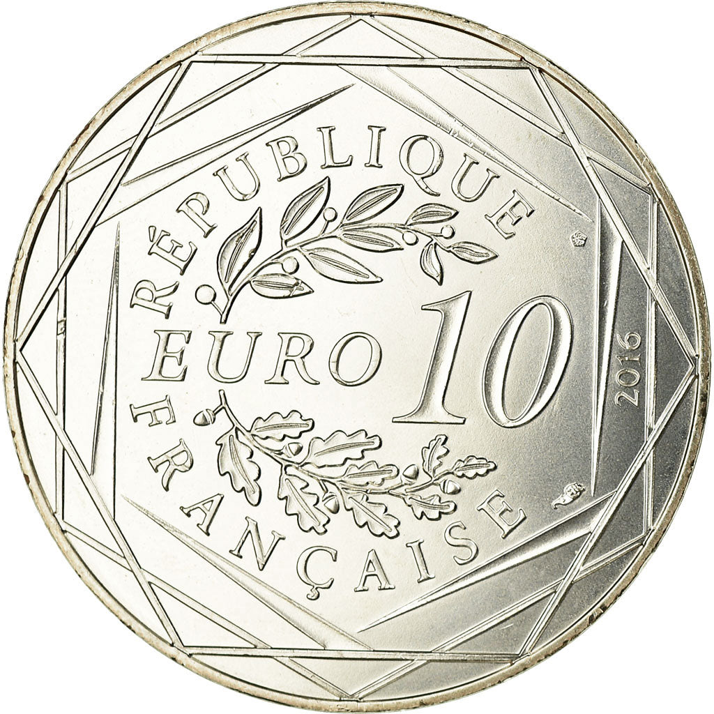 Francia, 10 Euro, Le Petit Prince au château de Versailles, 2016, SPL, Argento