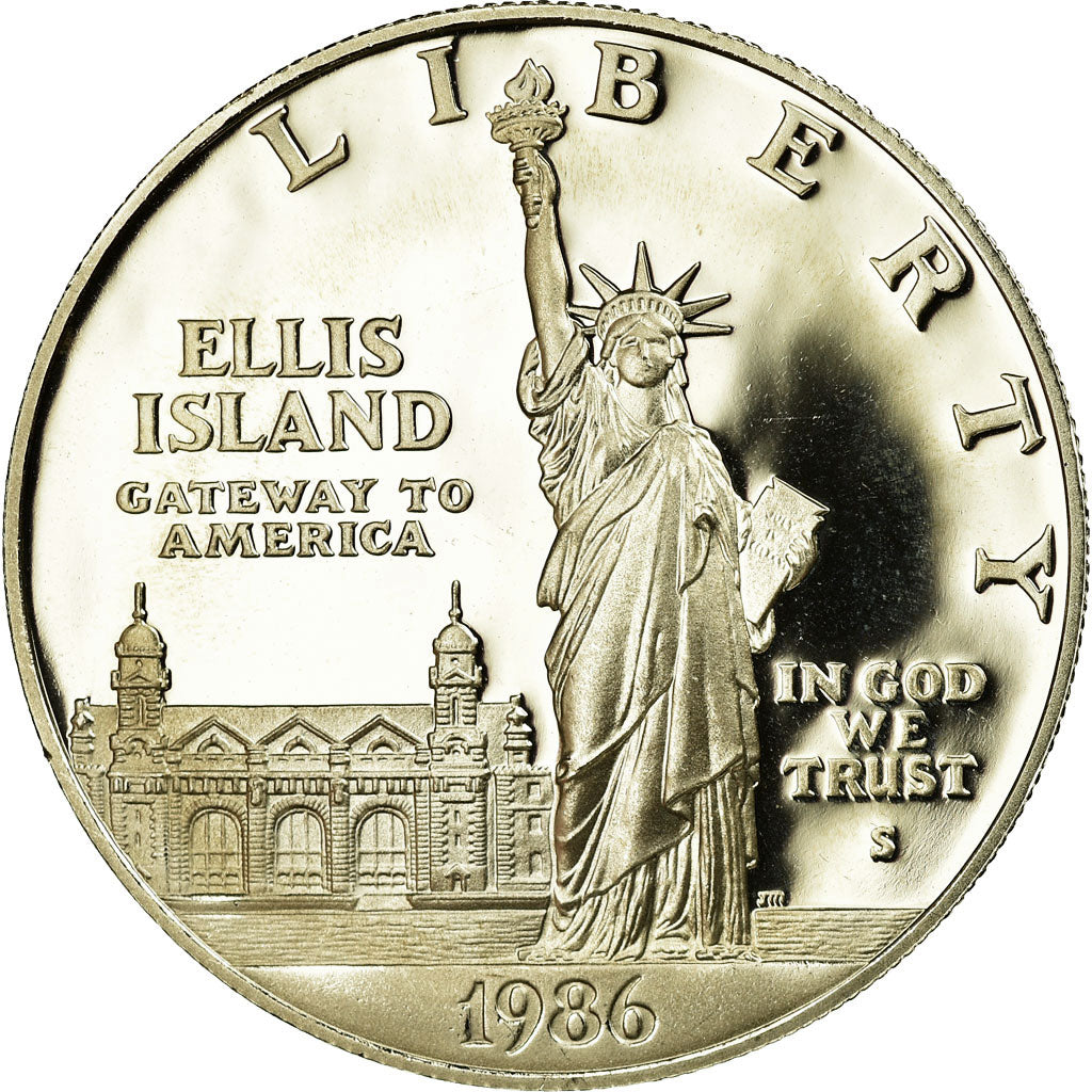 Coin, United States, Dollar, 1986, U.S. Mint, San Francisco, Proof, MS(65-70)