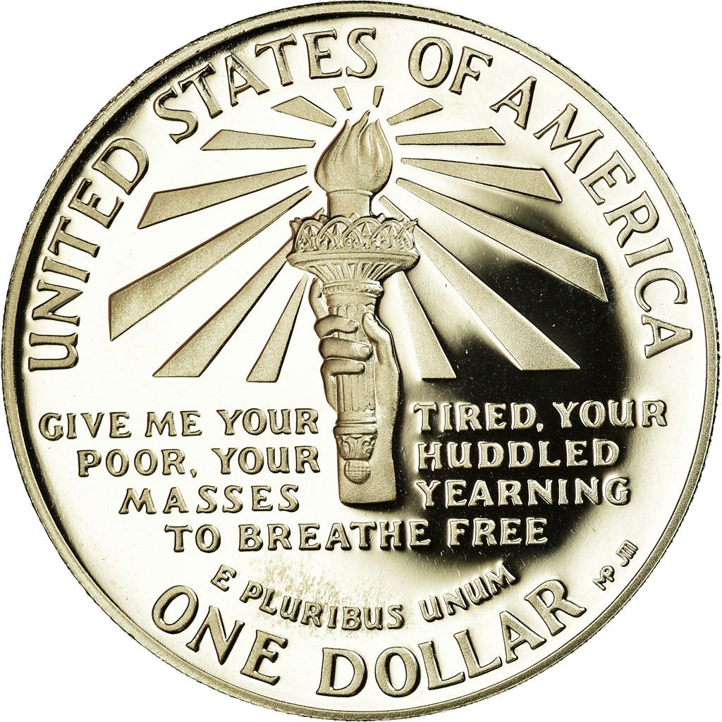 Coin, United States, Dollar, 1986, U.S. Mint, San Francisco, Proof, MS(65-70)