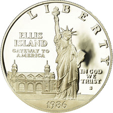 Coin, United States, Dollar, 1986, U.S. Mint, San Francisco, Proof, MS(65-70)