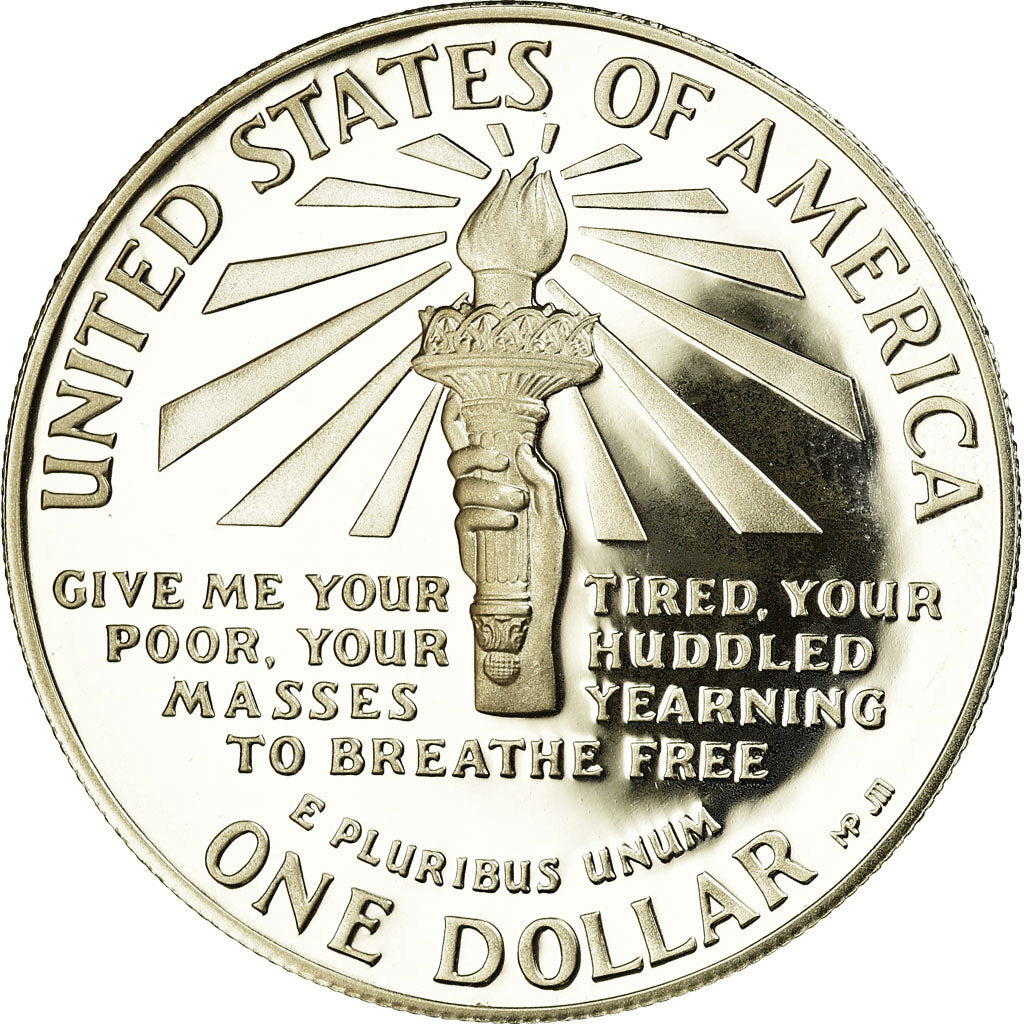 Coin, United States, Dollar, 1986, U.S. Mint, San Francisco, Proof, MS(65-70)